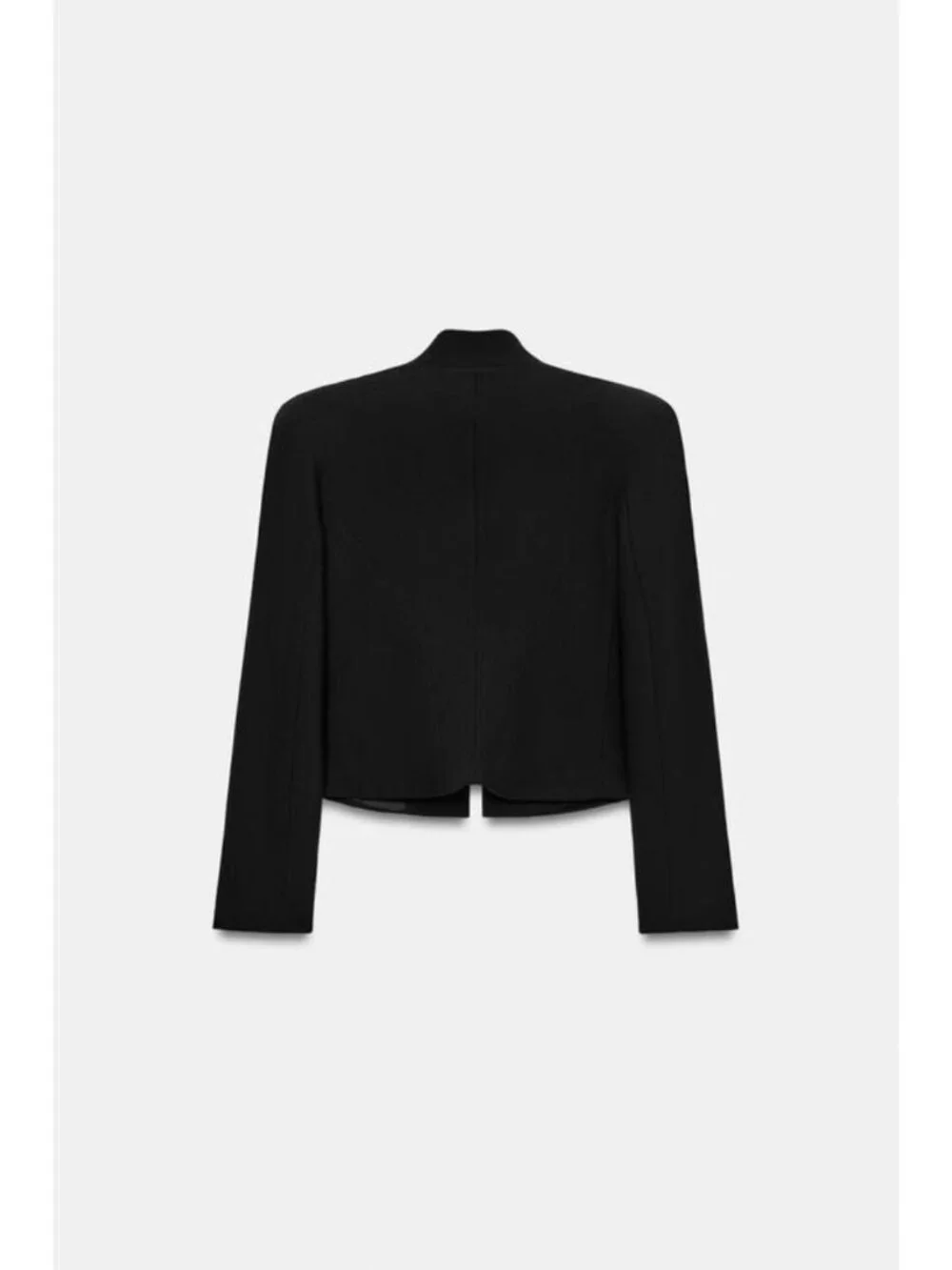 ZARA FITTED BLAZER WITH SHOULDER PADS - Picture 6 of 7